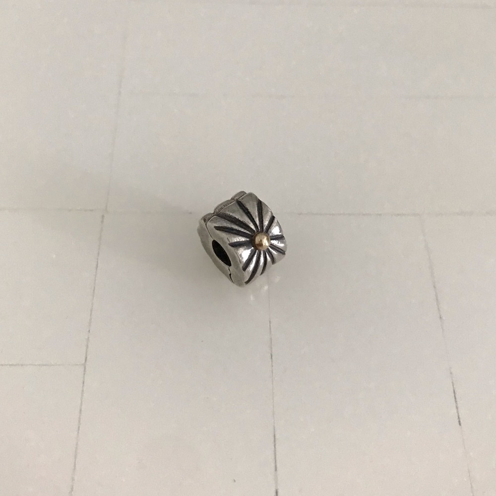 Pandora Classic Two Tone Sunburst Charm